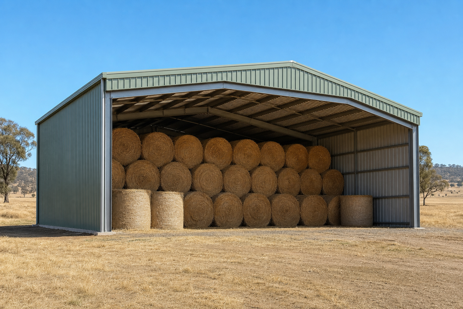 Hay Shed Design: How to Store Hay Properly and Reduce Spoilage