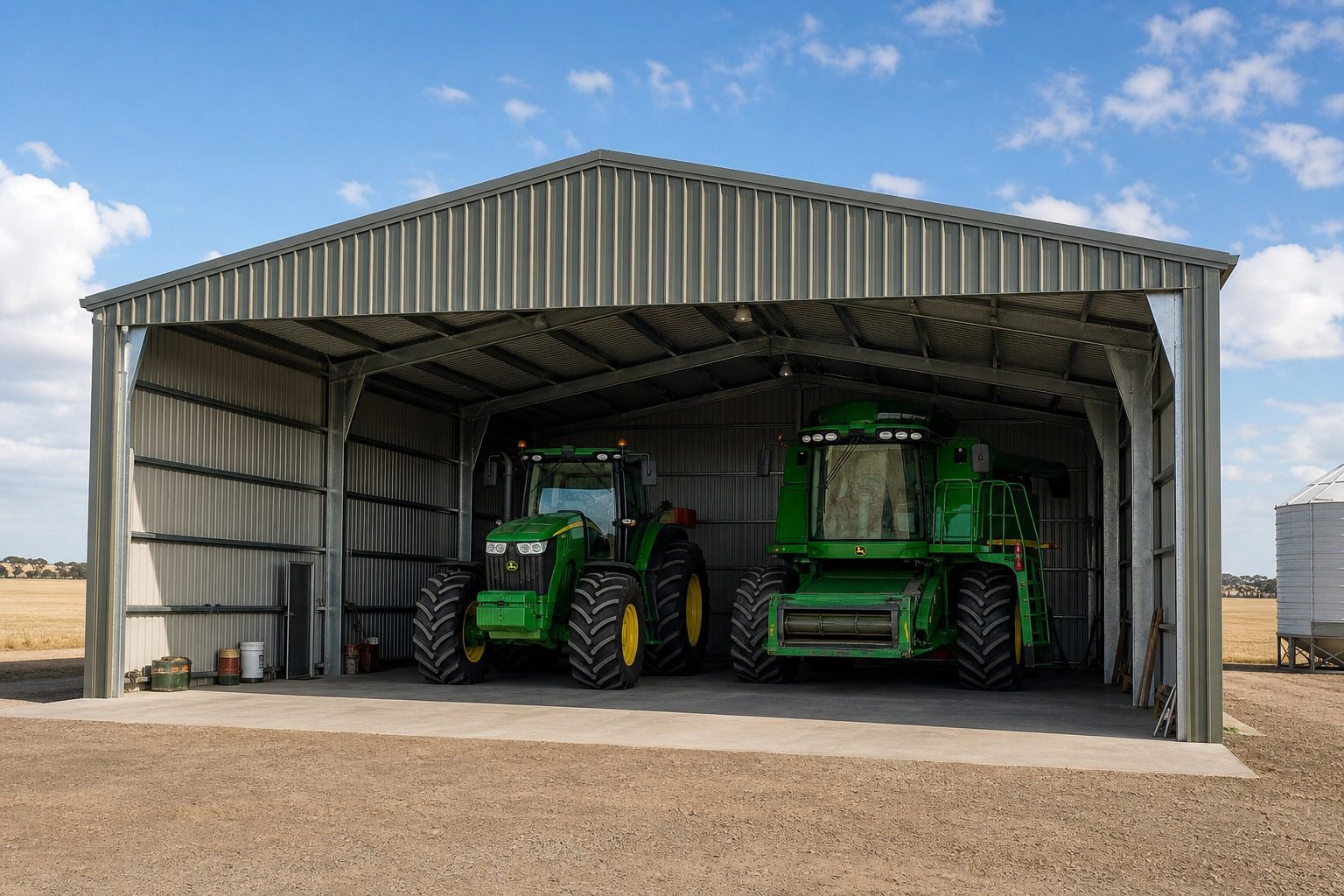 Farm Machinery Storage: How to Size and Design Your Machinery Shed